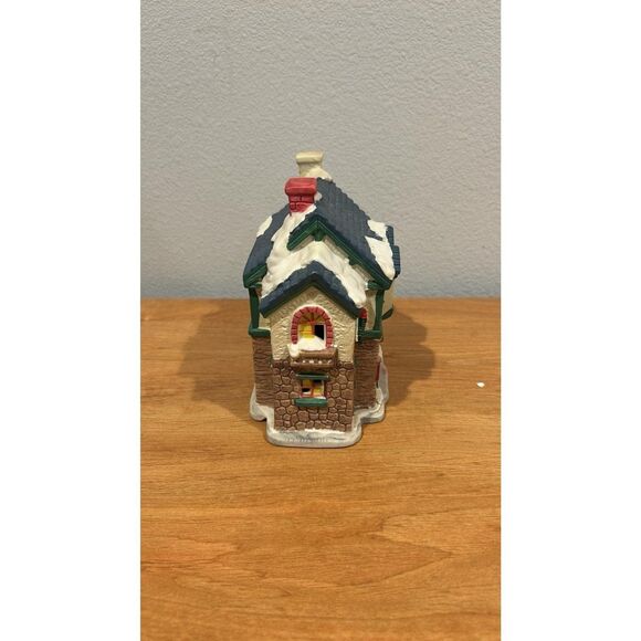 Vintage Illuminated Porcelain Toy Factory Christmas Village SnowValley No light - Picture 5 of 6